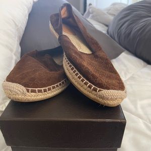 Gucci Brown Espadrille!